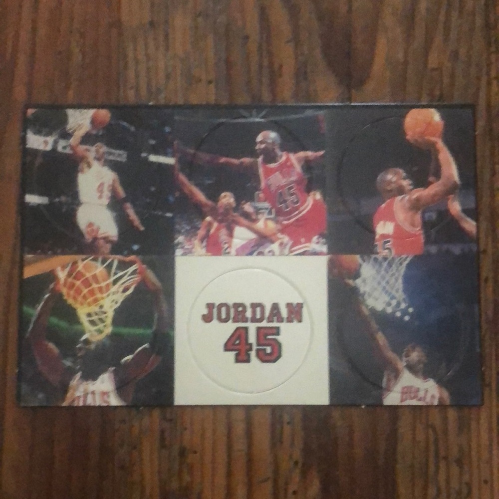Michael Jordan 90’s 6 Vintage New Pogs